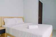 Bedroom Comfy and Elegant 2BR Transpark Bintaro Apartment By Travelio