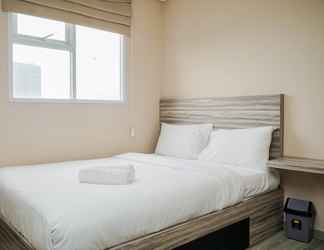 Bedroom 2 Homey and Modern Studio at Bintaro Icon Apartment By Travelio