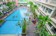 Nearby View and Attractions 7 Comfortable Pool View Studio Room Apartment at Gateway Park LRT City Bekasi By Travelio