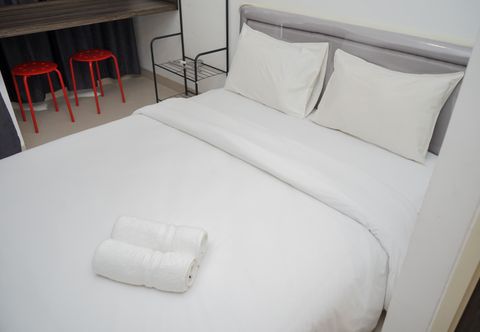 卧室 Comfy and Nice Studio at Serpong Garden Apartment By Travelio