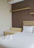 BEDROOM Cozy and Nice Studio Apartment at Atria Gading Serpong Residence By Travelio