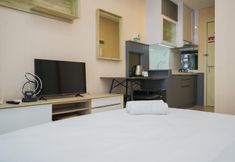Common Space 2 Tidy and Comfortable Studio Apartment at Saveria BSD City By Travelio
