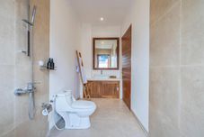 In-room Bathroom 3-BR Private Pool Villa Munggu Canggu