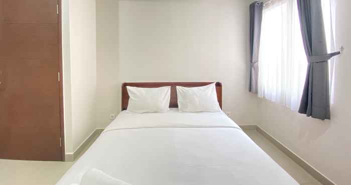 Bedroom Grand 1BR at Sudirman Suites Bandung Apartment By Travelio