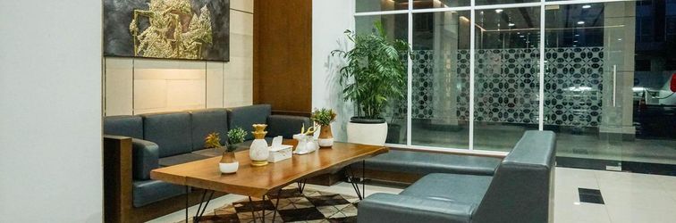 大堂 Apartemen Taman Melati Yogyakarta by ArFe Room