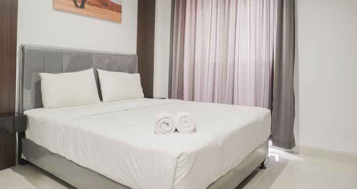 ห้องนอน Comfort and Nice Studio at West Vista Apartment By Travelio