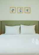 BEDROOM Minimalist and Comfy Studio at Embarcadero Bintaro Apartment By Travelio