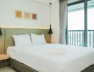 Bedroom 2 Minimalist and Comfort Studio at Embarcadero Bintaro Apartment By Travelio