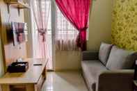 Common Space Tidy and Elegant 2BR Green Pramuka City Apartment near Mall By Travelio