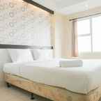 BEDROOM Nice and Comfy 1BR at Belmont Residence Puri Apartment By Travelio