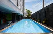 Swimming Pool 7 Comfy and Best Deal 2BR Apartment at Puri Mas By Travelio