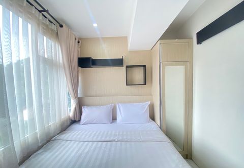 ห้องนอน Cozy 2BR Apartment Near Ciwalk at The Jarrdin Cihampelas By Travelio