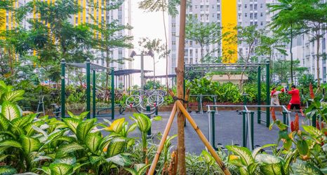 Exterior 2 Cozy and Nice Studio at Springlake Summarecon Bekasi Apartment By Travelio