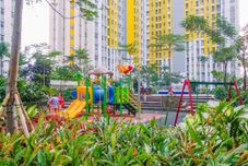 Entertainment Facility Cozy and Nice Studio at Springlake Summarecon Bekasi Apartment By Travelio