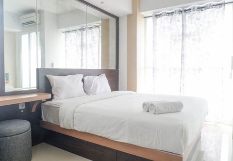 Bedroom Best Choice Studio at Taman Melati Surabaya Apartment By Travelio
