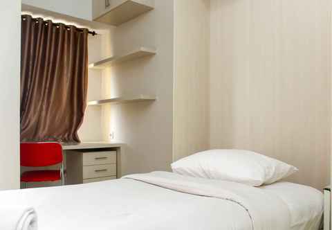 Bedroom Nice and Cozy Studio at Springlake Summarecon Bekasi Apartment By Travelio