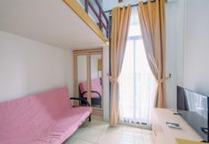 Common Space 2 Cozy Living and Comfortable Studio Room Apartment at Dave By Travelio