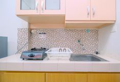 Common Space 3 Cozy Living and Comfortable Studio Room Apartment at Dave By Travelio