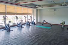 Fitness Center Cozy Living and Comfortable Studio Room Apartment at Dave By Travelio
