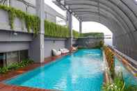 Swimming Pool Nice and Spacious 2BR at L'avenue Pancoran Apartment By Travelio