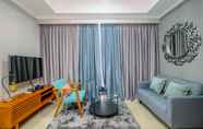 Common Space 3 Cozy and Comfy 2BR at Menteng Park Apartment By Travelio