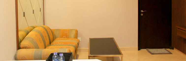 Sảnh chờ Enjoy and Nice 1BR at Sudirman Suites Apartment By Travelio