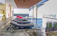 Swimming Pool 6 Comfort and Elegant Studio Kebayoran Icon Apartment By Travelio