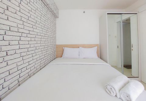 Bedroom Nice and Comfort 2BR at Bassura City Apartment By Travelio