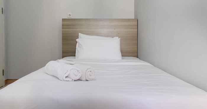 Bedroom Good and Spacious 2BR at Springlake Summarecon Bekasi Apartment By Travelio