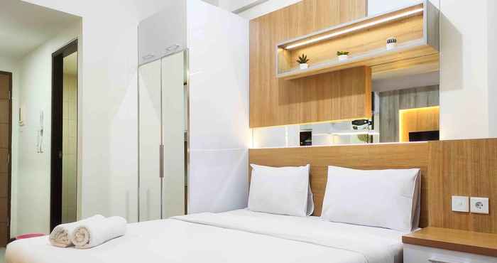 Bedroom Cozy and Simply Studio at Vida View Makassar By Travelio