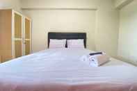 Bedroom Spacious Studio at Gateway Ahmad Yani Cicadas Apartment By Travelio