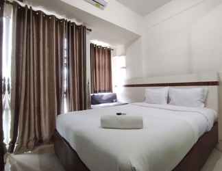 Bedroom 2 Convenient and Cozy Studio at Vida View Makassar By Travelio