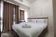 Bedroom Convenient and Cozy Studio at Vida View Makassar By Travelio