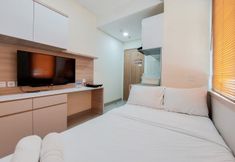 Bedroom 2 Cozy and Comfort Studio Apartment at B Residence By Travelio