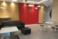 Lobby Spacious and Cozy Studio Apartment at Taman Melati Jatinangor By Travelio