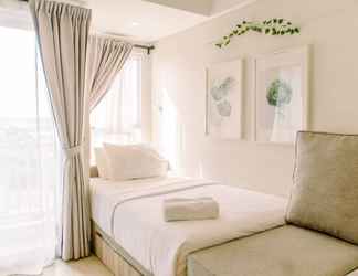 Bedroom 2 Cozy and Simple Living Studio Room at Poris 88 Apartment By Travelio