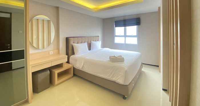 ห้องนอน Spacious and Modern Cozy 3BR at Gateway Pasteur By Travelio