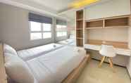 ห้องนอน 3 Spacious and Modern Cozy 3BR at Gateway Pasteur By Travelio