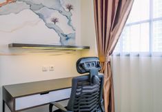 Bedroom 3 Tidy and Cozy Stay Studio at Evenciio Margonda Apartment By Travelio