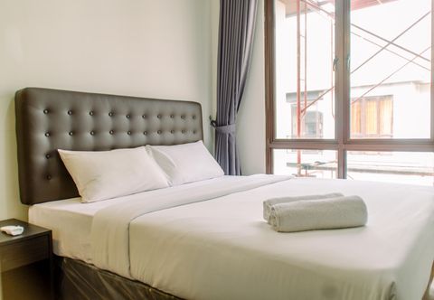Bedroom Simply and Cozy 1BR at Asatti Apartment By Travelio