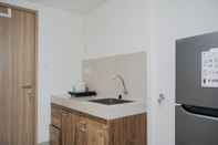 Common Space Homey and Nice Studio at Bintaro Embarcadero Apartment By Travelio