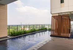 Swimming Pool 3 Minimalist and Comfy Studio Apartment at B Residence By Travelio