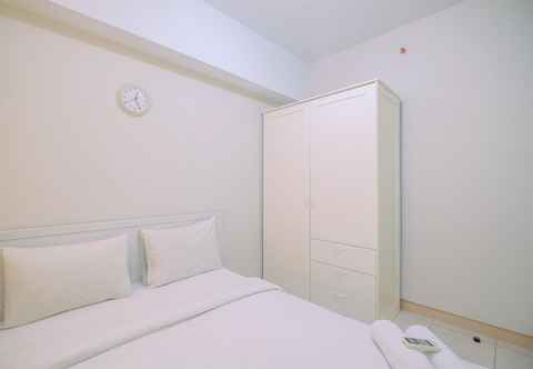 Bedroom Comfort Living and Minimalist 2BR at Springlake Summarecon Bekasi Apartment By Travelio