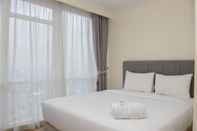 ห้องนอน Cozy and Exclusive 2BR at Menteng Park Apartment By Travelio