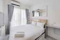 Bedroom Comfort and Cozy Living Studio at Sky House BSD Apartment By Travelio