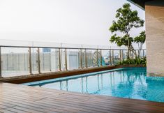 Swimming Pool 6 Spacious and Nice 3BR at Menteng Park Apartment By Travelio