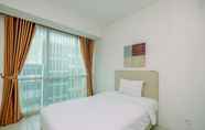 Kamar Tidur 2 Comfy and Well Appointed 2BR at Kemang Village Apartment By Travelio