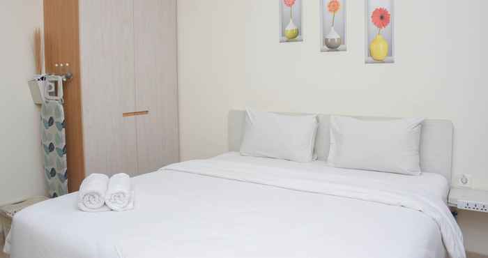 Bedroom Nice and Spacious Studio at Menteng Park Apartment By Travelio