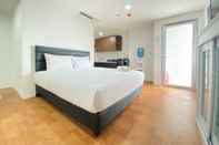 Bilik Tidur Spacious Studio at Apartment Grand Asia Afrika Residence By Travelio