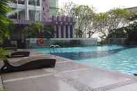 Swimming Pool Elegant 3BR plus 1 Room Apartment with Private Lift and 80 mbps internet at The Lavande Residence By Travelio